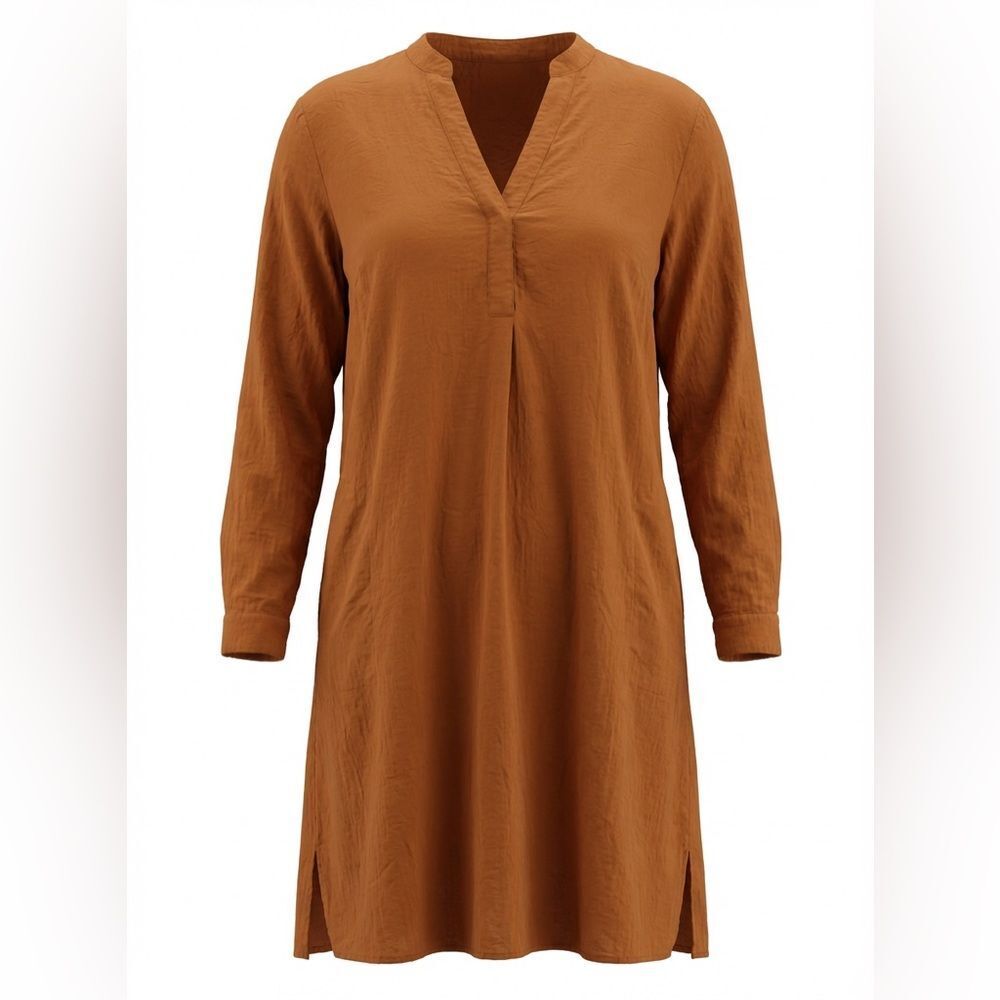 Pure Jill women’s tunic/dress rust colored lightweight size L